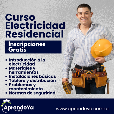 Curso de electricidad residencial. 