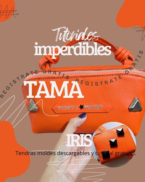 Porta Cosméticos TAMA y billetera IRIS