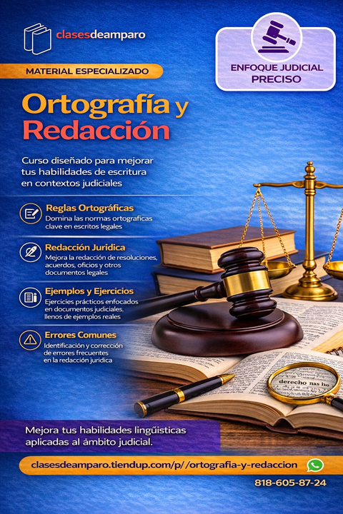MÓDULO ORTOGRAFÍA Y REDACCIÓN - Guía para el Concurso Oficial Judicial