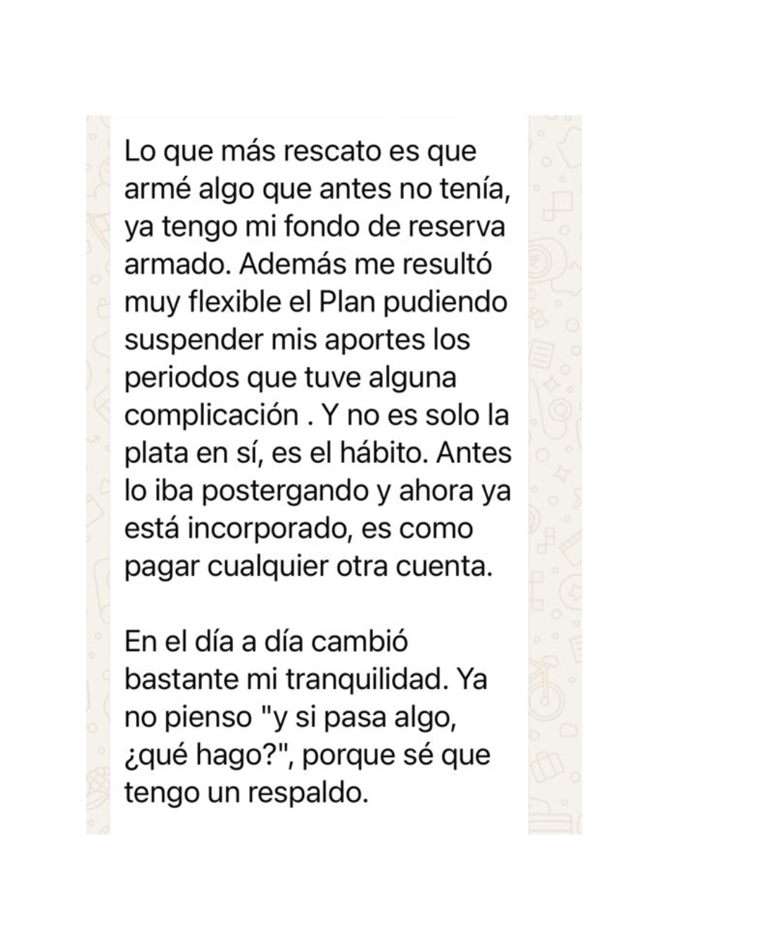 Testimonio de cliente sobre Zurich