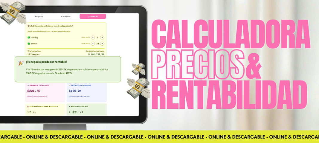 Calculadora Precio & Rentabilidad