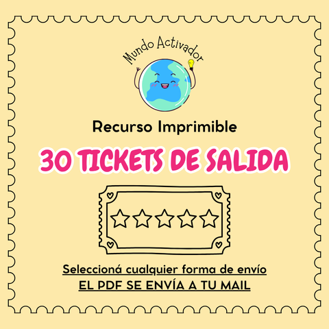 Tickets de salida- ebook