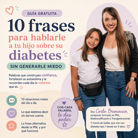 Frases - Lo que le decís importa — Guía gratuita de PNL + Diabetes
