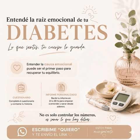 La raíz emocional de tu diabetes · Informe personalizado