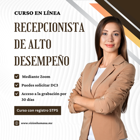 Curso: Recepcionista de Alto Desempeño