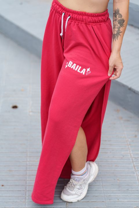 Pants abiertos rojos 