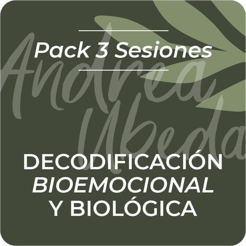 Pack x 3 - Sesión de Decodificación Bioemocional y Biológica