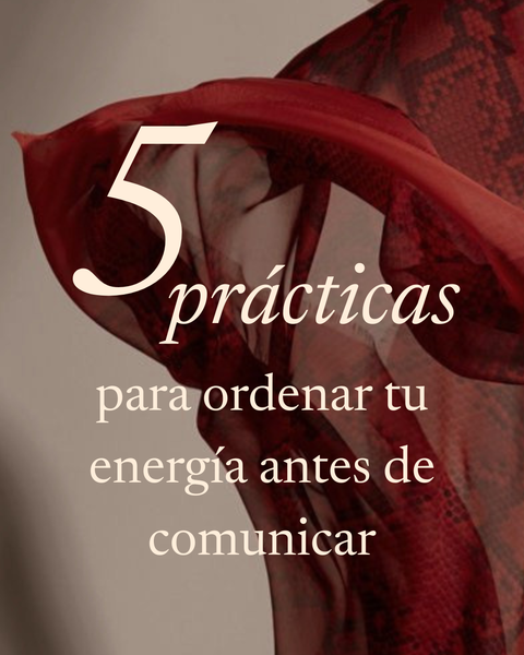 Guía para antes de comunicar