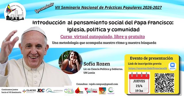 Apertura del VII Seminario Nacional de Prácticas Populares 2026-2027