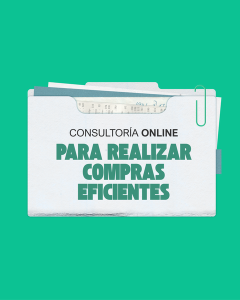 Consultoría ONLINE para realizar compras eficientes