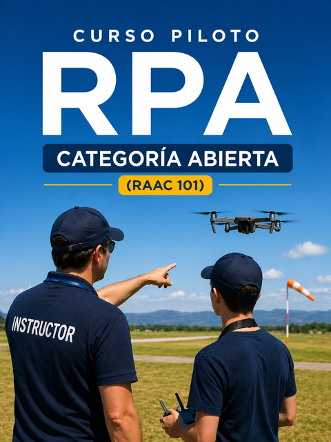 Curso Piloto RPA – Categoría Abierta (RAAC 101)