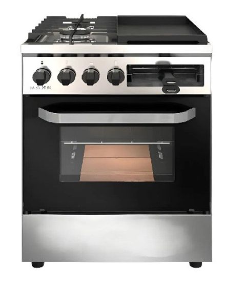 Cocina semi industrial  Morelli multigas 2 Hornallas + plancheta