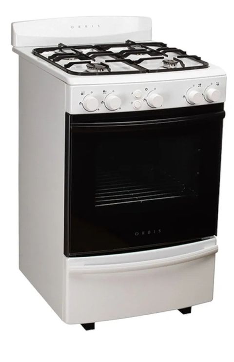 Cocina Orbis 958bc4m Blanca De 4 Hornallas Luz/encendido