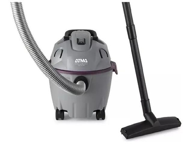 Aspiradora Dual Force Power Polvo Y Liquidos As9221pi Color Gris/Violeta Atma