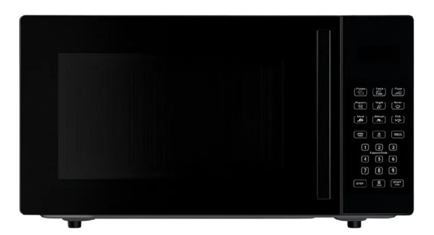 Microondas Enova Me2311 23 Litros Negro con grill comando digital 