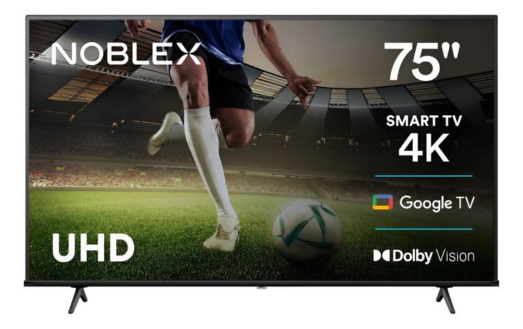 Televisor Smart TV Noblex 75″ 4K LED Google TV DV75X8580 WiFi Bluetooth HDR HDMI