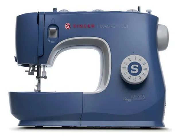 Máquina De Coser Recta Singer M3335 23 Puntadas Azul