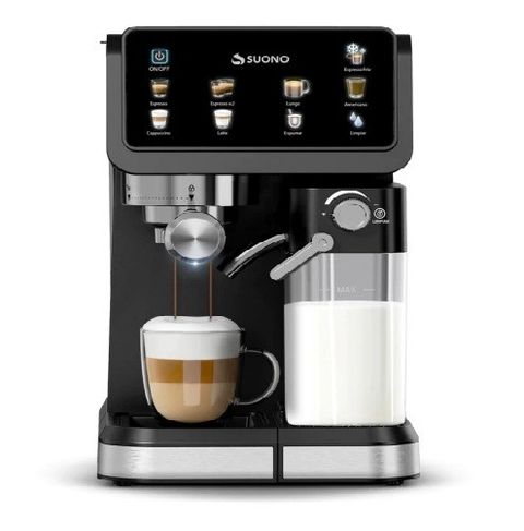 Cafetera Digital Expresso Con Espumador 20Bar