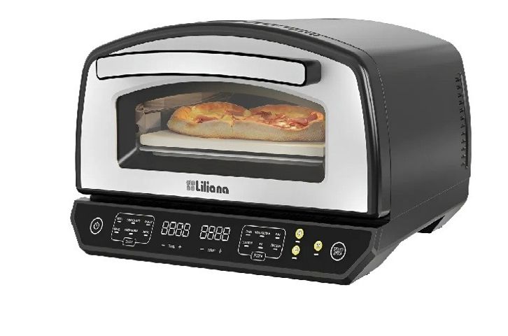 Horno Pizzero Electrico Liliana 15.5l Ao918 2200w Fastpizza. Negro