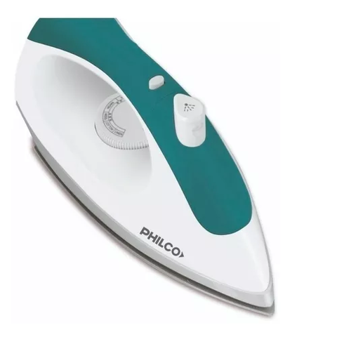 Plancha Seca Philco Psp1217pi 1200w Suela Antiadherente Con Rociador