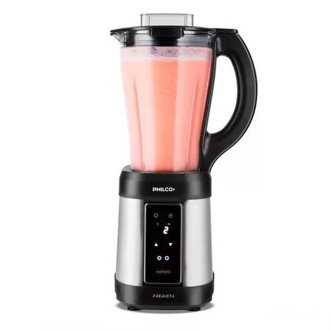 Licuadora de Vaso Digital Philco LV24S3PHP 600W 1.75 Litros Negro Silver