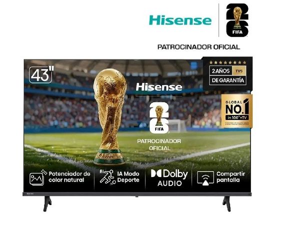 Televisor Smart TV Hisense 43