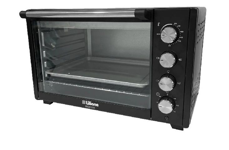 Horno Eléctrico Liliana A0600 60lts 250º 2400w C/convección Color Negro