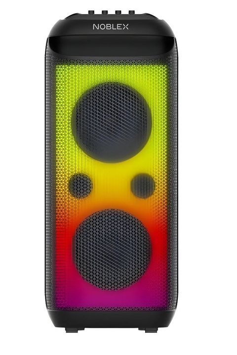 Torre De Sonido Noblex Mnx1800 9800w Karaoke Doble Woofer