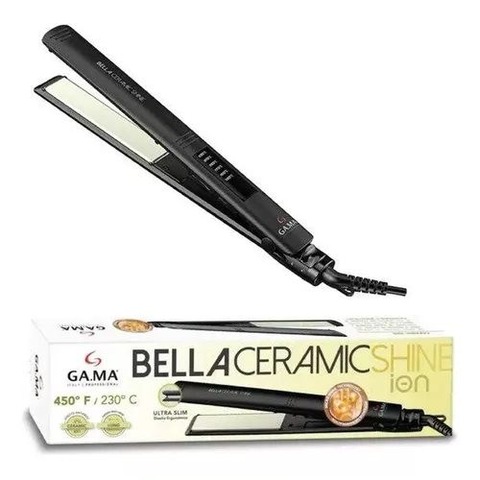 Plancha De Pelo GAMA Ultra Slim Bella Ceramic Shine Ion -