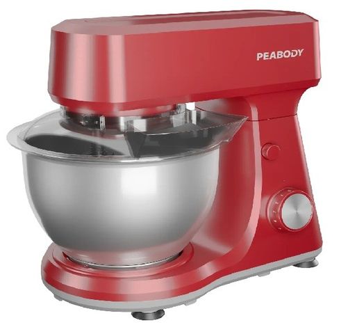 Batidora De Pie Peabody Pe-bm103r Roja 6 Velocidades 4l Color Rojo