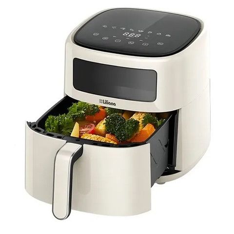 Freidora De Aire Sin Aceite Liliana Af966b Infrarrojo 6 Litros 
