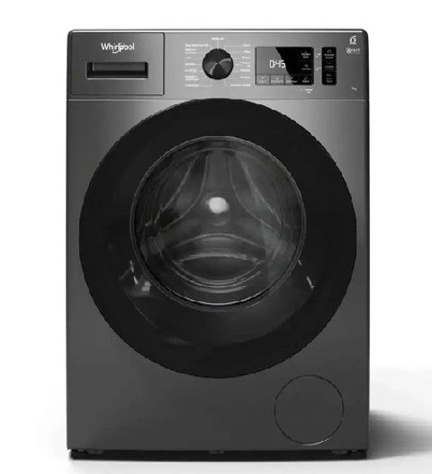 Lavarropas Whirlpool WNQ70BS 7Kg 1200Rpm Plateado Inverter