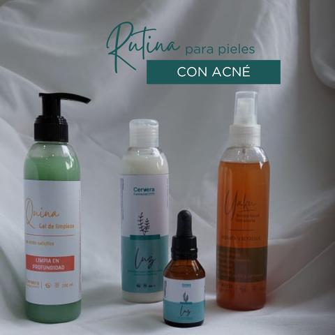 RUTINA PARA PIELES CON ACNÉ