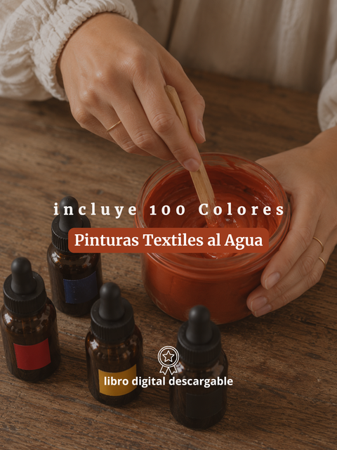 100 Recetas para crear pinturas textiles al agua. Colorimetría Serigráfica