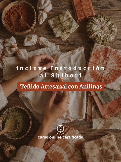 Teñido Artesanal e Introducción al Shibori 