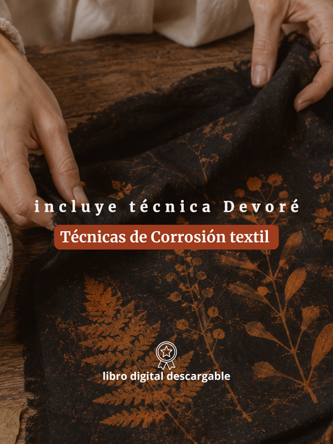 Especialización Textil en Corrosión, Devoré y Decoloración Creativa