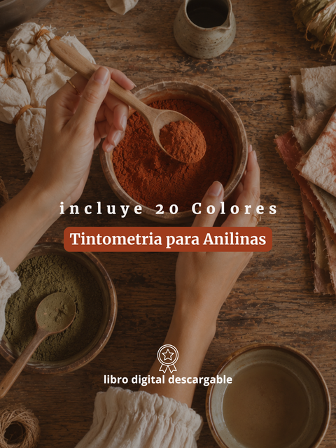 Recetario: 20 Fórmulas para  Anilinas Textiles • Guía de Tintometría