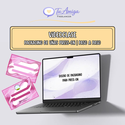 VIDEOCLASE:  PACKAGING DE UÑAS PRESS-ON | PASO A PASO 