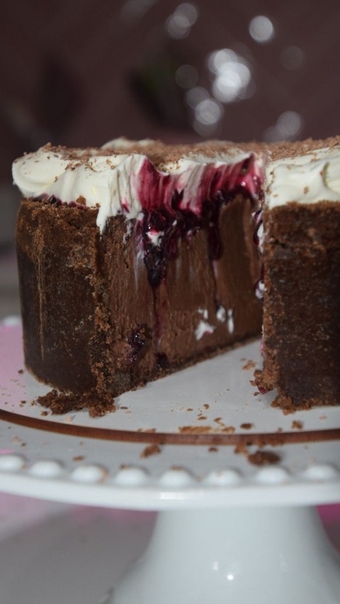 Cheesecake de Chocolate