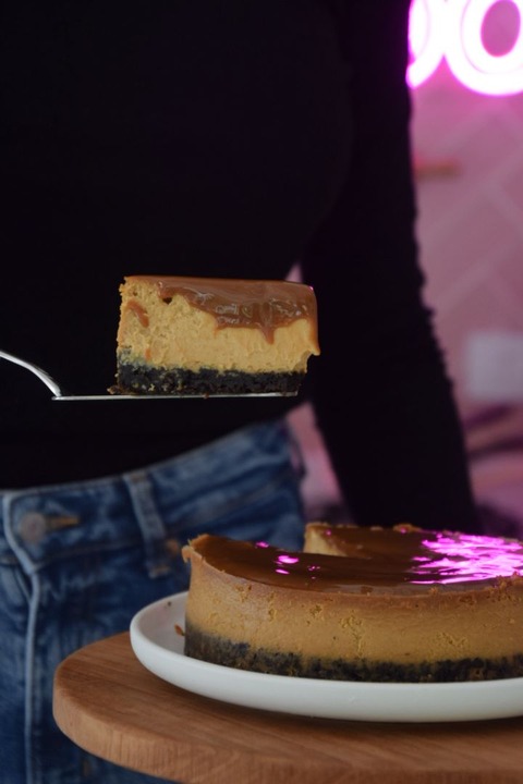 Cheesecake de Dulce de Leche
