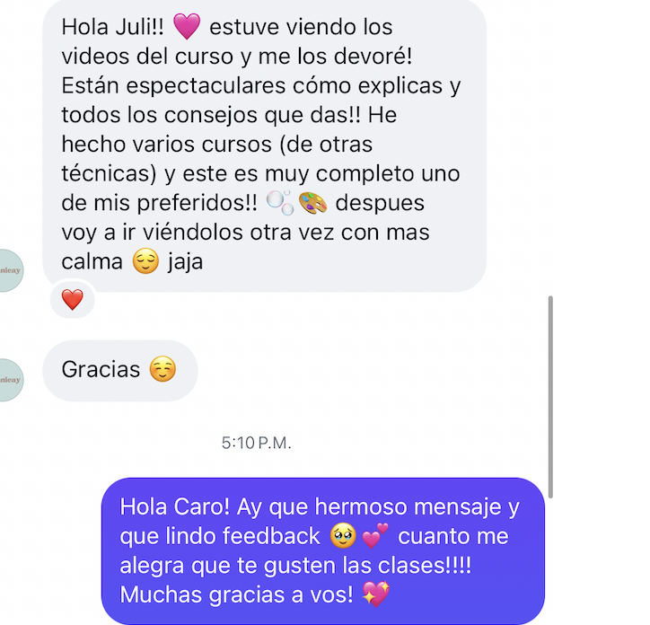 Testimonio de una alumna de Cherry Glow