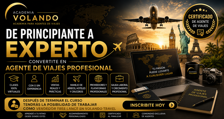 De principiante a experto - Agente de viajes
