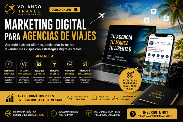 Marketing digital para agencias de viajes