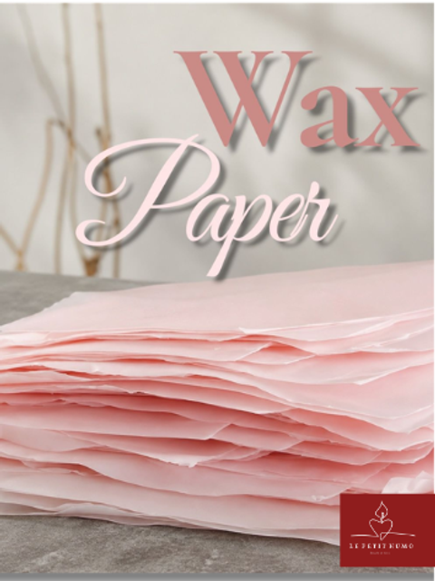 Wax Paper · Cuando la cera se vuelve papel