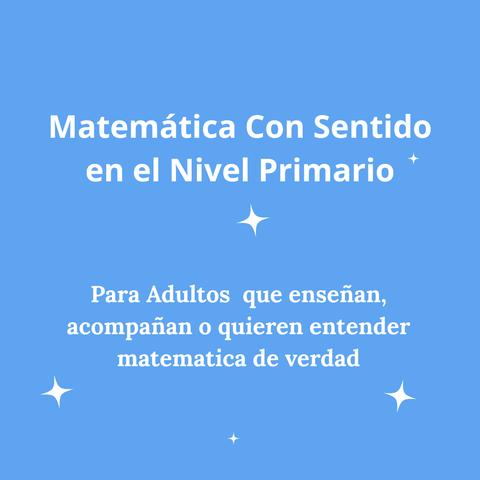 Materiales completos de Matematica con Sentido en Primaria