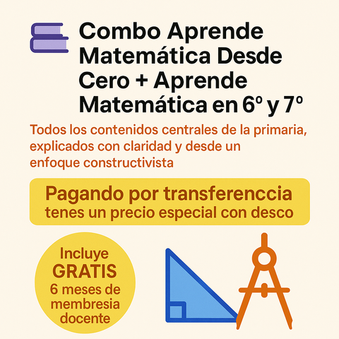 Combo AMDC + Mate en 6º y 7º (x transferencia)
