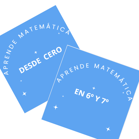 Aprende Mate desde Cero + Mate en 6º y 7º