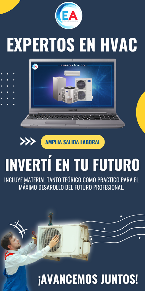 Curso Técnico - Especialización en HVAC