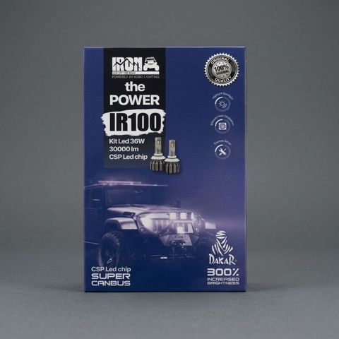  Cree Led Auto IR100 Canbus Premium H4 H1 H7 H11 9005 9006