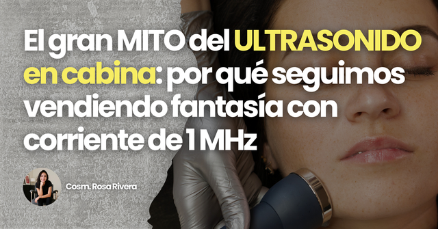 Ultrasonido y sonoforesis: Lo que la evidencia exige y la moda ignora